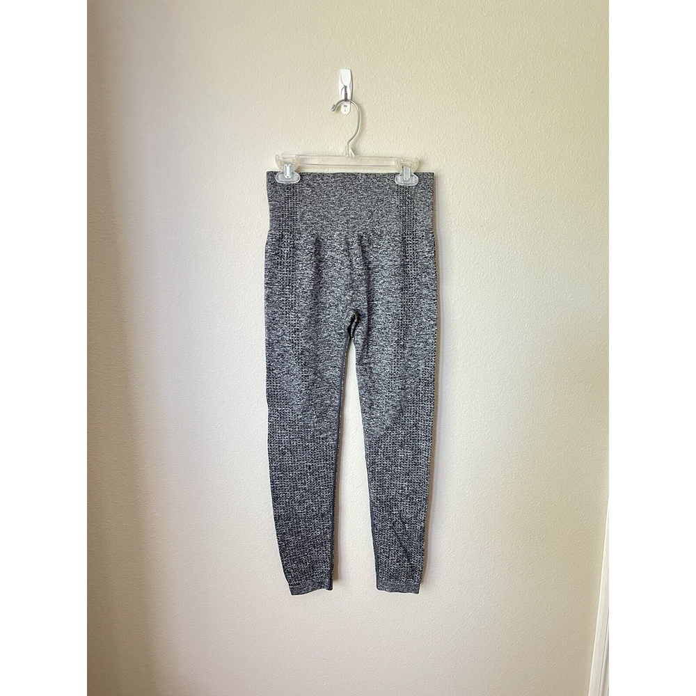 Gray womens seamless leggings size XS shapewear heathered gray